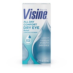 Visine All Day Comfort Dry Eye Relief Eye Drops, 0.5 fl. OZ