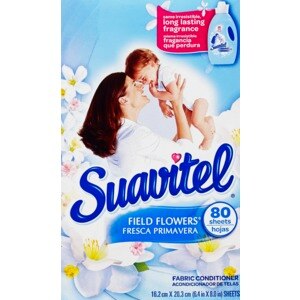 Suavitel Fabric Conditioner Sheets Field Flowers