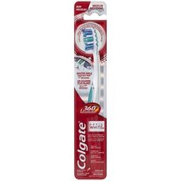 Colgate 360 Advanced Optic White Toothbrush, Medium Bristle