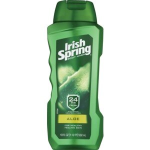 Irish Spring Body Wash, Aloe, 18 OZ