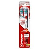 Colgate 360 Advanced Optic White Toothbrush, Medium - 2 Count, thumbnail image 1 of 1