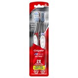 Colgate 360 Optic White Sonic Powered Vibrating Toothbrush, Soft - 2 Count, thumbnail image 1 of 1