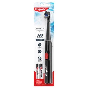 Colgate 360 Advanced Charcoal Battery Powered Toothbrush