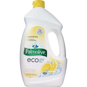 Palmolive Eco+ Gel Dishwasher Detergent, Lemon Splash Scent