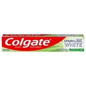 Colgate SPARKLING WHITE BAKING SODA Toothpaste Mint Zing 1Pk