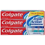 Colgate Triple Action 3 Pk, thumbnail image 1 of 1