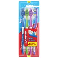 Colgate Extra Clean Toothbrush, 4CT