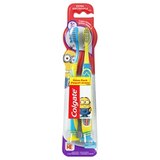 Colgate Kids Extra Soft Toothbrush with Suction Cup, 2 CT - Minions, thumbnail image 1 of 1