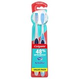 Colgate 360 Enamel Health Extra Soft Toothbrush for Sensitive Teeth - 2 CT, thumbnail image 1 of 4