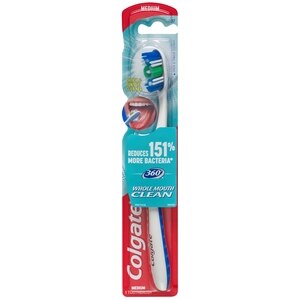 Colgate 360 Toothbrush with Tongue and Cheek Cleaner