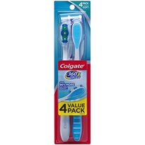 Colgate 360 Toothbrush with Tongue and Cheek Cleaner