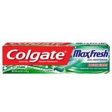 Colgate Max Fresh Whitening Anticavity Fluoride Toothpaste with Breath Strips, Clean Mint, thumbnail image 1 of 1