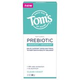 Tom's Of Maine Prebiotic Deodorant Clean Coast, 2.1 OZ, thumbnail image 1 of 1