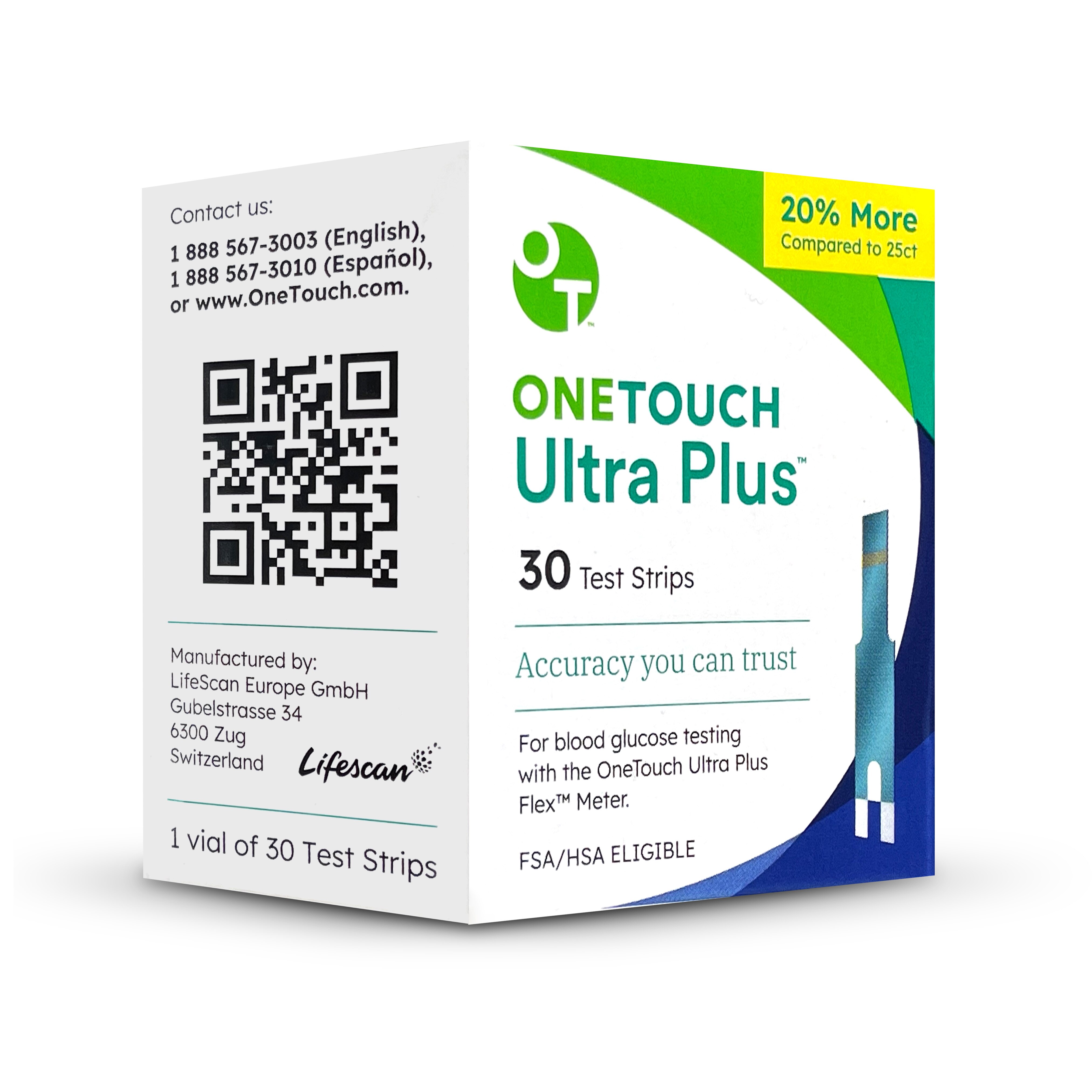 OneTouch Ultra Plus Strips 30ct