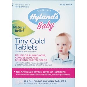 Homeopathic Hyland's Baby Tiny Cold Tablets, 125ct