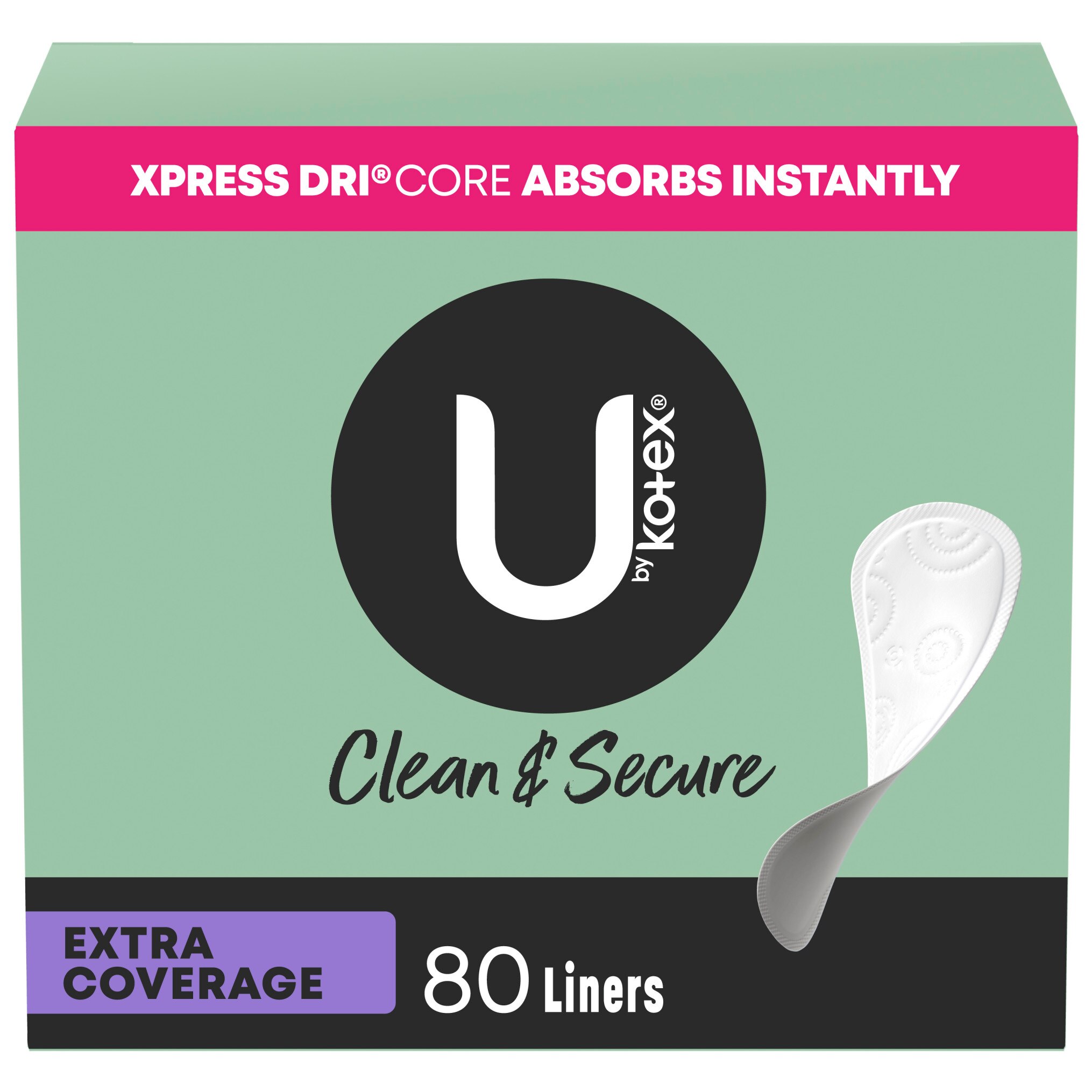 U by Kotex Lightdays Pantiliners, Unscented