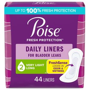 Poise Microliners, Incontinence Panty Liners, Lightest Absorbency