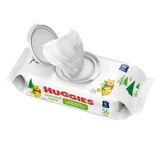 HUGGIES Natural Care Unscented Baby Wipes, Sensitive, 1 Disposable Flip-top Pack (56 Total Wipes), thumbnail image 1 of 1