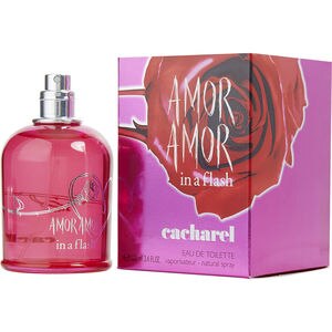 Amor Amor In A Flash by Cacharel Eau De Toilette Spray 3.4 OZ