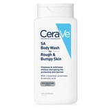 CeraVe SA Body Wash for Rough & Bumpy Skin, Skin Smoothing, 10 OZ, thumbnail image 1 of 1
