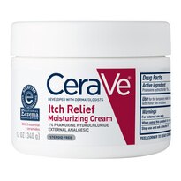 CeraVe Itch Relief Moisturizing Cream,  Steroid Free, 12 OZ