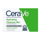 CeraVe Hydrating Cleansing Bar Soap, Face and Body Wash, thumbnail image 1 of 1