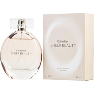 Calvin Klein Sheer Beauty by Calvin Klein Eau De Toilette Spray, 3.4 OZ