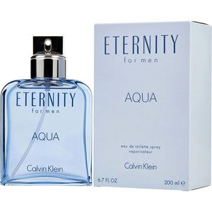 Eternity Aqua by Calvin Klein Eau De Toilette Spray, 6.7 OZ