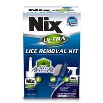 Nix Ultra Lice Removal Kit, Kills Super Lice & Eggs