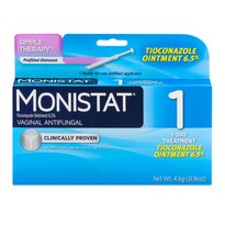 Monistat 1-Day Treatment Cream Prefilled Applicator