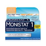 Monistat 1-Day Yeast Infection Treatment  Ovule + External Itch Cream, thumbnail image 1 of 1