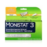 Monistat 3-Day Yeast Infection Treatment, Ovules + Itch Cream, thumbnail image 1 of 1