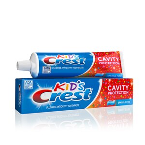 Crest Kid's Cavity Protection Toothpaste, Sparkle Fun Flavor, 4.6 OZ