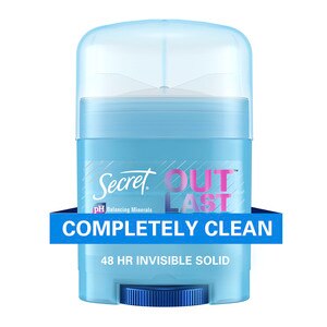 Secret Outlast Xtend Invisible Solid Completely Clean Antiperspirant and Deodorant .5oz