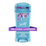 Secret Fresh Collection Clear Gel Women's Antiperspirant & Deodorant, 2.6OZ, thumbnail image 1 of 1