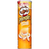 Pringles Super Stack Cheddar Cheese Potato Crisps 