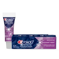 Crest 3D White, Whitening Toothpaste Radiant Mint, .85 oz