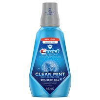 Crest Pro-Health Mouthwash, Alcohol Free, Clean Mint Multi-Protection, 1 L (33.8 fl oz)