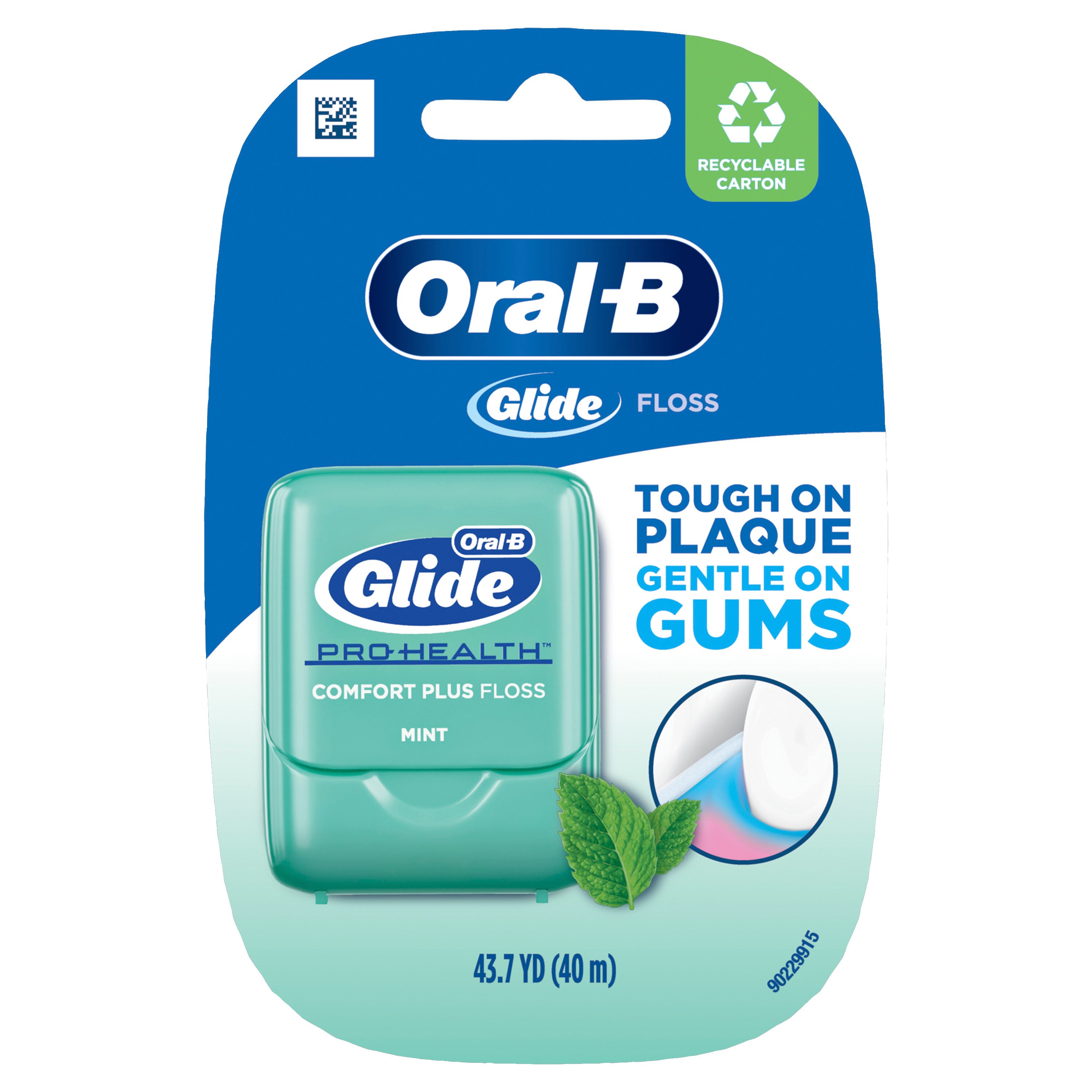 Oral-B Glide Pro-Health Comfort Plus Dental Floss, Mint