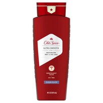 Old Spice Ultra Smooth Moisturizing Face & Body Wash, 16 OZ