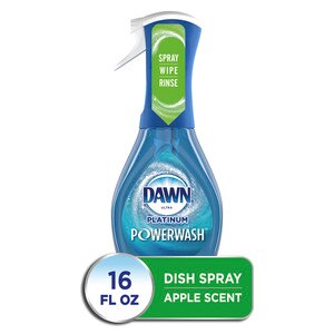 Dawn Platinum Powerwash Dish Soap Spray, Apple Scent, 16 OZ