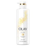 Olay Cleansing & Firming Body Wash with Vitamin B3 and Collagen, 17.9 OZ, thumbnail image 1 of 1
