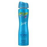 Secret Invisible Spray Antiperspirant and Deodorant for women, Cool Waterlily, 3.8 oz, thumbnail image 1 of 1