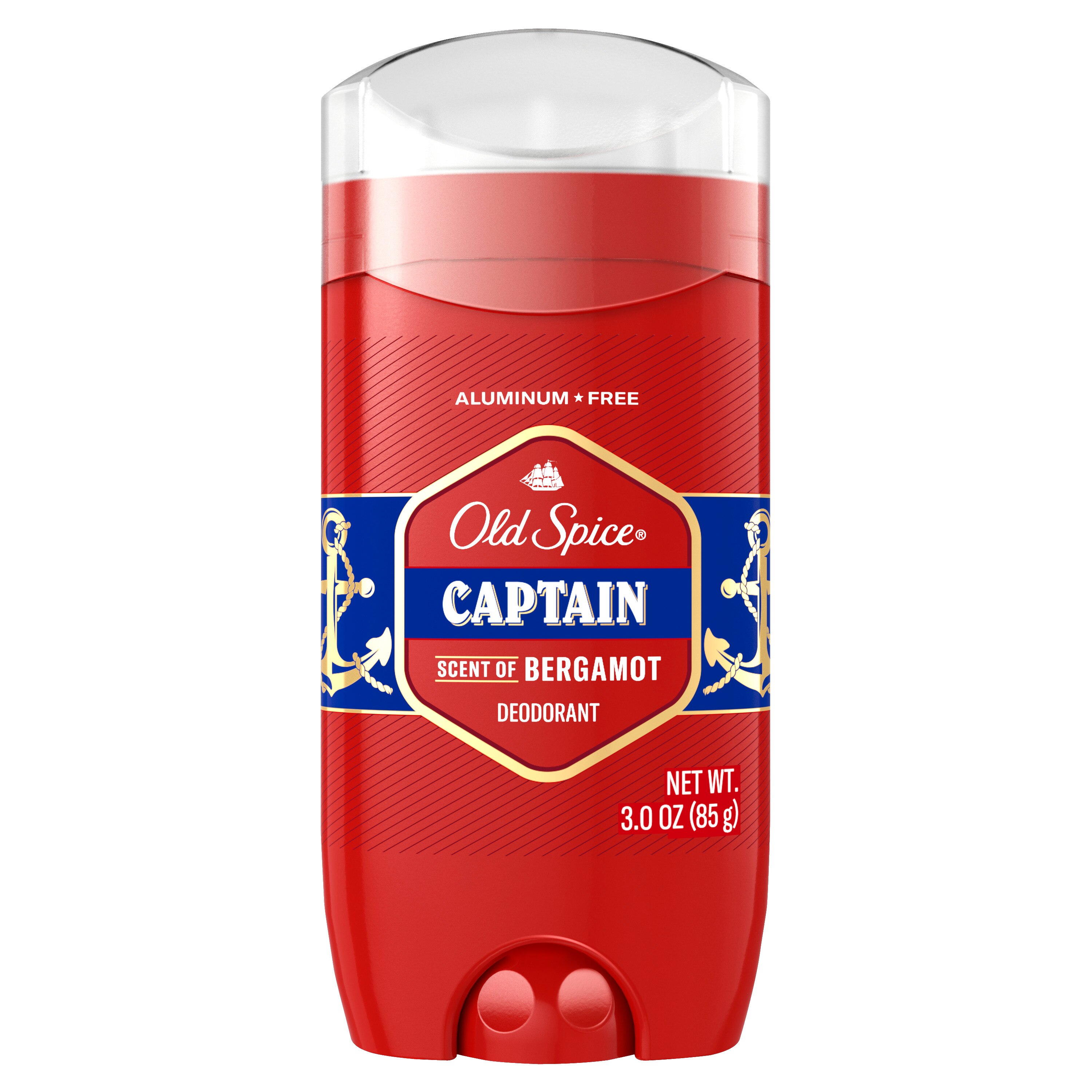 Old Spice Red Collection Captain Deodorant, 3.0 OZ