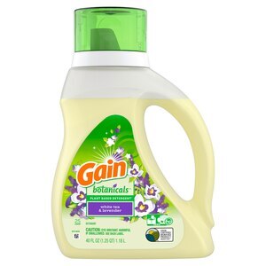 Gain Botanicals Plant Based Laundry Detergent, White Tea & Lavender, 40 OZ