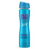 Secret Outlast Dry Spray Antiperspirant and Deodorant Completely Clean Scent, 3.8 oz, thumbnail image 1 of 1