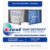 Crest Pro-Health Gum Detoxify + Whitening Two- Step Toothpaste, 4.0 and 2.3 oz , thumbnail image 1 of 1