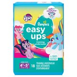 Pampers Easy Ups Girls Training Underwear, thumbnail image 1 of 1