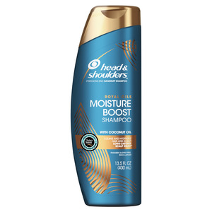 Head and Shoulders Royal Oils Moisture Boost Shampoo with Coconut Oil, 13.5 OZ