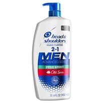 Head and Shoulders Old Spice Pure Sport Dandruff 2 in 1 Shampoo and Conditioner, 31.4 OZ